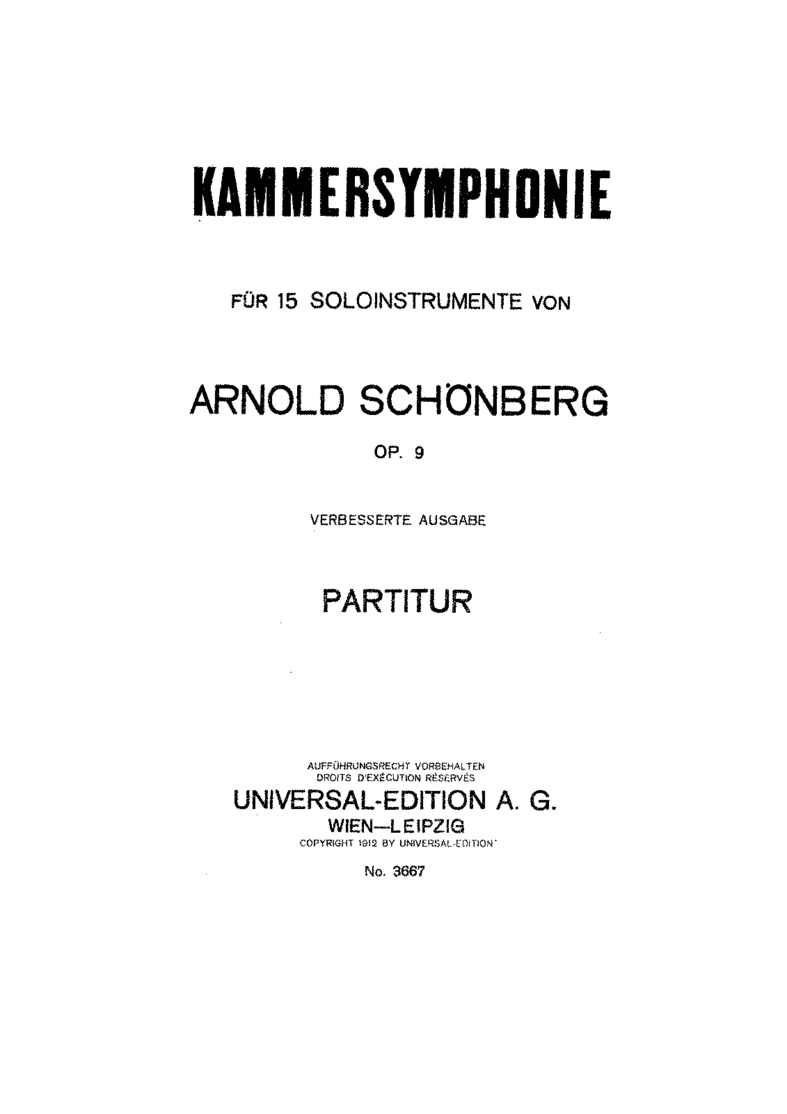 kammersymphonie schoemberg